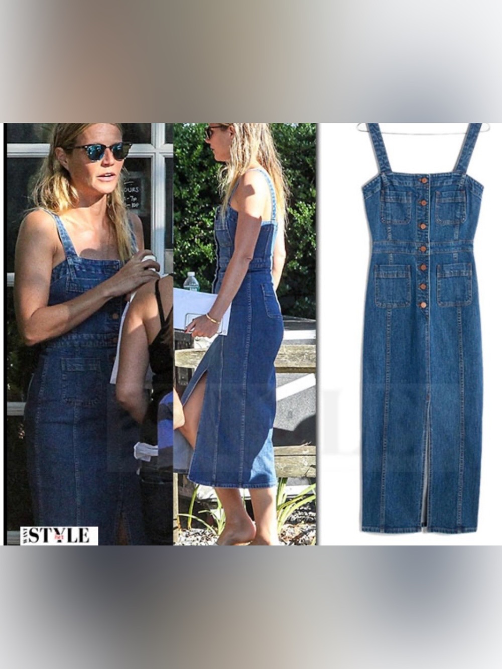 Madewell Denim Buttonfront Dress 4  

NWT